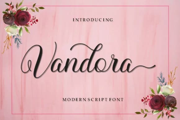 Vandora Font by IM Studio — Script Handwritten Font
