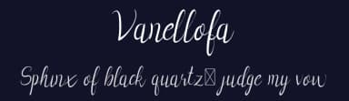 Vanellofa by Edric Studio — Script Handwritten Font — thumbnail 2