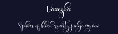 Vanesha by infontree store — Script Handwritten Font — thumbnail 2