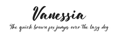 Vanessia by FatmaStudio — Script Handwritten Font — thumbnail 1