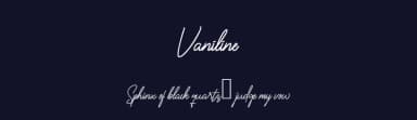 Vaniline by selawetype — Script Handwritten Font — thumbnail 2