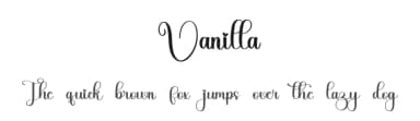 Vanilla by Inermedia Studio — Script Handwritten Font — thumbnail 1