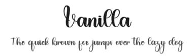 Vanilla by PiPi Creative STUDIO — Script Handwritten Font — thumbnail 1