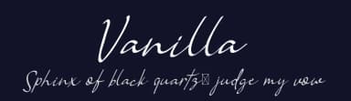Vanilla by !bey Design — Script Handwritten Font — thumbnail 2