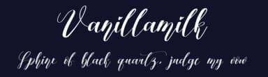 Vanillamilk by Scratchones — Script Handwritten Font — thumbnail 2