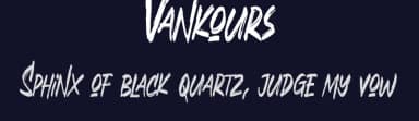 Vankours by Arterfak Project — Script Handwritten Font — thumbnail 2