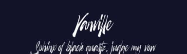 Vanville by Drhd Studio — Script Handwritten Font — thumbnail 2