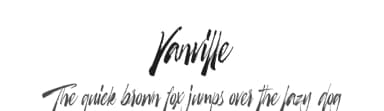 Vanville by Drhd Studio — Script Handwritten Font — thumbnail 1