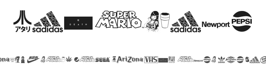 Vaporwave by D C — Dingbats Font