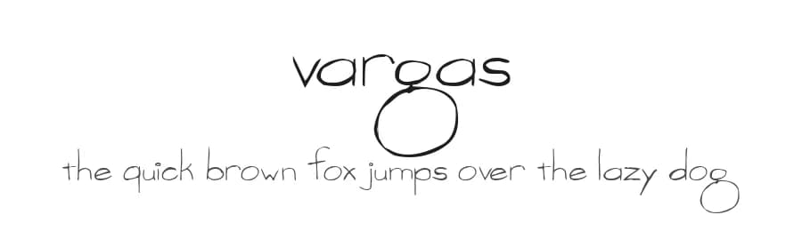 Vargas by Post Micrographics — Script Handwritten Font