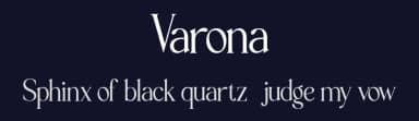 Varona by Achmad Yani — Serif Font — thumbnail 2