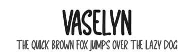 Vaselyn by Skiiller Studio — Script Handwritten Font — thumbnail 1