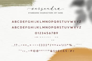 Vassandra Script Font by Runsell Graphic — Script Handwritten Font — thumbnail 8