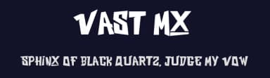Vast Mx by Solv Vast — Script Handwritten Font — thumbnail 2