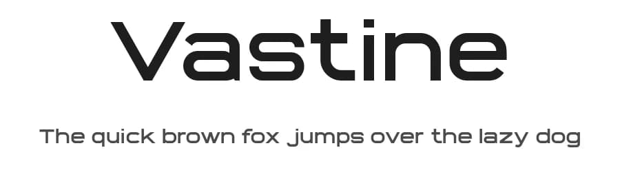 Vastine by Din Studio — Sans Serif Font