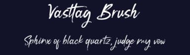 Vasttag Brush by Beautypes — Script Handwritten Font — thumbnail 2