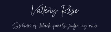 Vatteny Rose by StringLabs Creative Studio — Script Handwritten Font — thumbnail 2