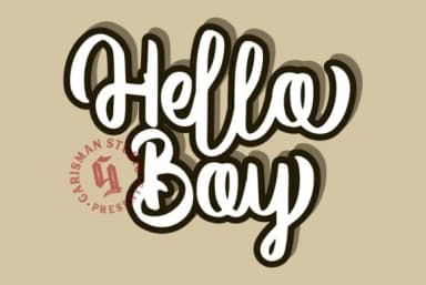 Vector Type Font by Garisman Studio — Script Handwritten Font — thumbnail 3