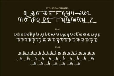 Vector Type Font by Garisman Studio — Script Handwritten Font — thumbnail 9