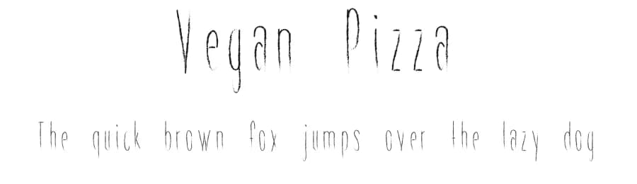 Vegan Pizza by Rachel Lauren — Script Handwritten Font