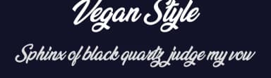 Vegan Style by Billy Argel Fonts ® — Script Handwritten Font — thumbnail 2