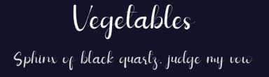 Vegetables by FreshtypeINK — Script Handwritten Font — thumbnail 2