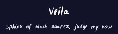 Veila by Matt B — Script Handwritten Font — thumbnail 2