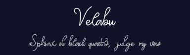 Velabu by ZulArizal Studio — Script Handwritten Font — thumbnail 2