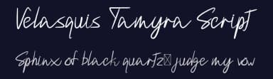 Velasquis Tamyra Script by Edric Studio — Script Handwritten Font — thumbnail 2