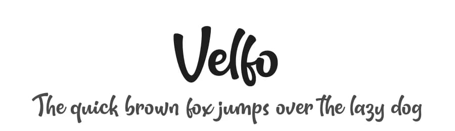 Velfo by Subectype & Orenari — Script Handwritten Font
