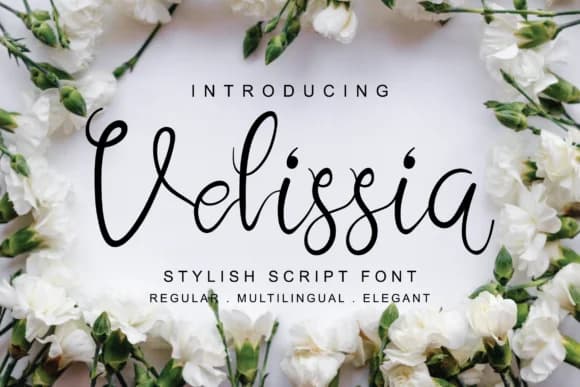 Velissia Font by hidayart94 — Script Handwritten Font