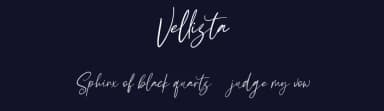 Vellizta by Maulana Creative — Script Handwritten Font — thumbnail 2