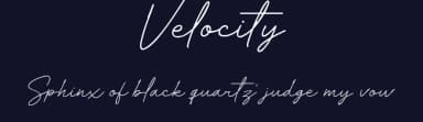 Velocity by HastaType — Script Handwritten Font — thumbnail 2