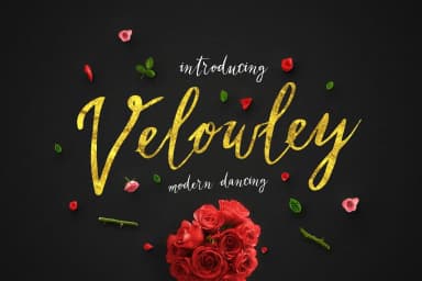 Velowley Font by bloomxxvi — Script Handwritten Font — thumbnail 1