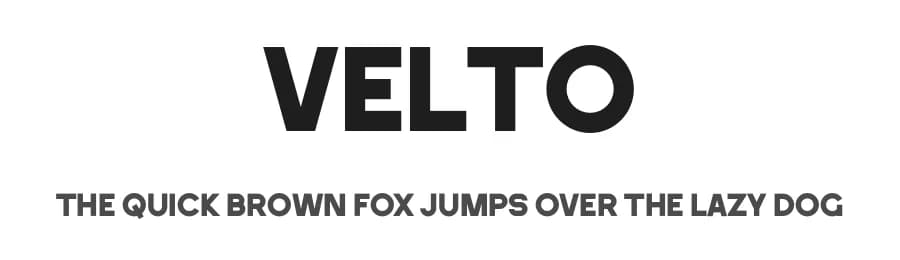Velto by VPcreativeshop — Sans Serif Font