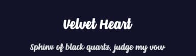 Velvet Heart by Brittney Murphy Design — Script Handwritten Font — thumbnail 2