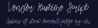 Vender Rustime Script by Edric Studio — Script Handwritten Font — thumbnail 2