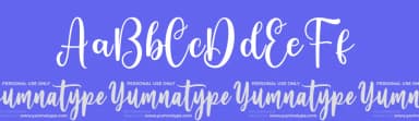 Vendora Rossie by Yumna Family — Script Handwritten Font — thumbnail 3