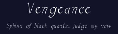 Vengeance by JLH Fonts — Script Handwritten Font — thumbnail 2
