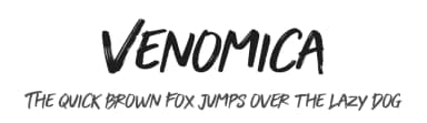 Venomica by Signatoro — Script Handwritten Font — thumbnail 1