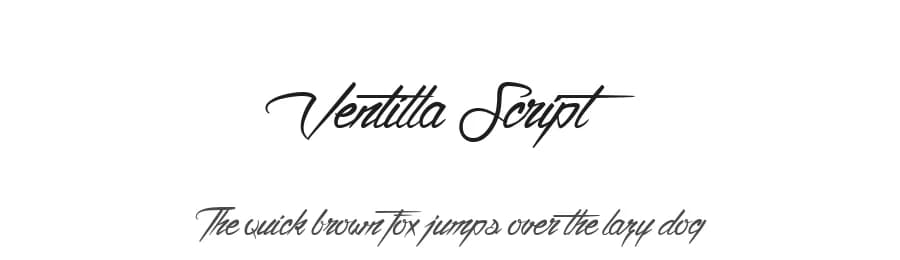 Ventilla Script by Maelle.K | Thomas Boucherie — Script Handwritten Font