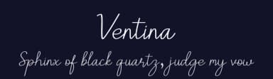 Ventina by Bluestype Studio — Script Handwritten Font — thumbnail 2