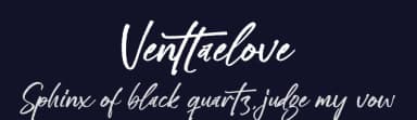Venttaelove by Integritype Studio — Script Handwritten Font — thumbnail 2