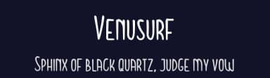 Venusurf by setyaisiam _type — Script Handwritten Font — thumbnail 2