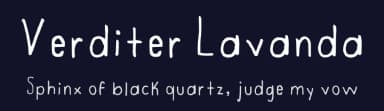 Verditer Lavanda by Karen Dennysse Monterroso — Script Handwritten Font — thumbnail 2