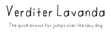 Verditer Lavanda by Karen Dennysse Monterroso — Script Handwritten Font — thumbnail 1