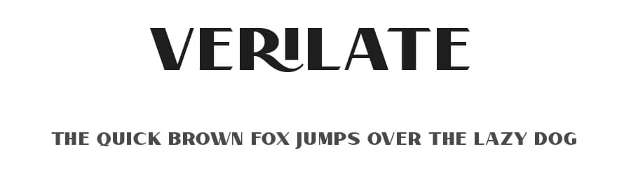 Verilate by Zarma Type Foundry — Sans Serif Font