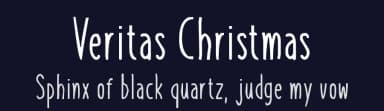Veritas Christmas by Md Shohail Bhuian — Script Handwritten Font — thumbnail 2