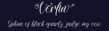 Verlin by Nirmala Creative — Script Handwritten Font — thumbnail 2