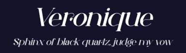 Veronique by Irfan Hidayat — Serif Font — thumbnail 2